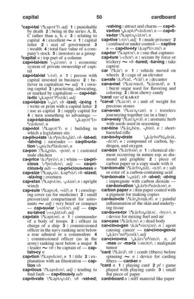 Merriam-Webster's Pocket Dictionary