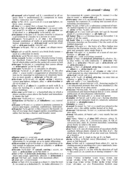 Merriam-Webster's Desk Dictionary