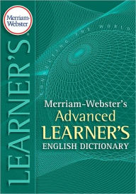 Title: Merriam-Webster's Advanced Learner's English Dictionary, Author: Merriam-Webster