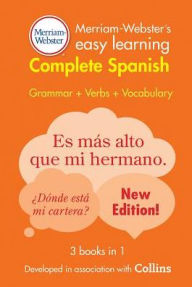 Title: Merriam-Webster's Easy Learning Complete Spanish, Author: Merriam-Webster