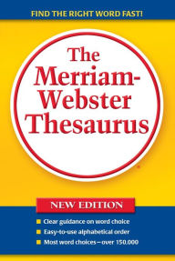 Title: The Merriam-Webster Thesaurus, Author: 