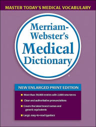 Title: Merriam-Webster's Medical Dictionary, Author: Merriam-Webster