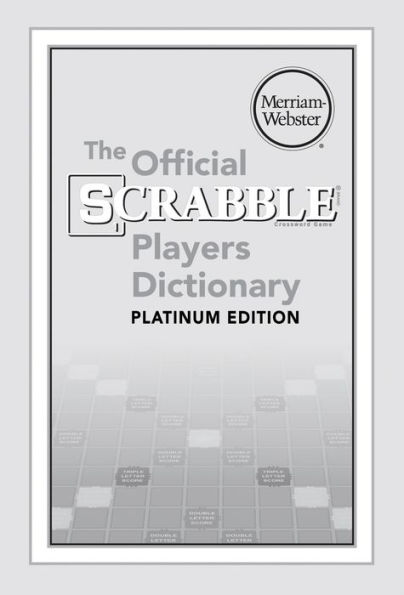 The Official SCRABBLE Players Dictionary, Platinum Edition (B&N Exclusive)