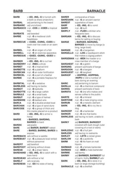 The Official SCRABBLE Players Dictionary