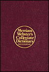 Title: Merriam-Webster's Collegiate Dictionary: Leather Look, Author: Merriam-Webster