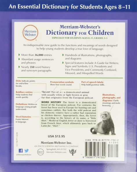 Merriam-Webster's Dictionary for Children