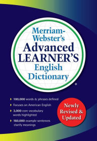 Title: Merriam-Webster's Advanced Learner's English Dictionary, Author: Merriam-Webster
