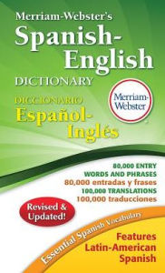 Title: Merriam-Webster's Spanish-English Dictionary, Author: Merriam-Webster Inc.