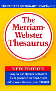 Title: The Merriam-Webster Thesaurus, Author: Merriam-Webster