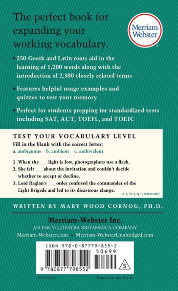 Merriam-Webster's Vocabulary Builder