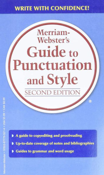Merriam-Webster's Guide to Punctuation and Style