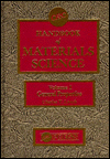 Title: Handbook of Materials Science, Volume I: General Properties / Edition 1, Author: Charles T. Lynch