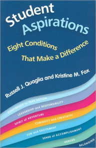 Title: Student Aspirations: Eight Conditions That Make a Difference, Author: Russell J. Quaglia