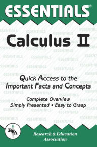 Title: Calculus II Essentials, Author: Editors of REA