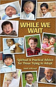 Title: While We Wait: Spiritual & Practical Advice for Those Trying to Adopt, Author: Heidi Schlumpf