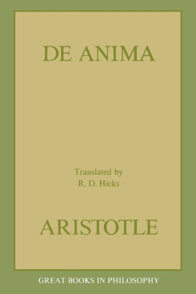 De Anima / Edition 1