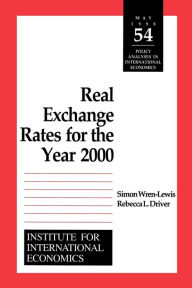 Title: Real Exchange Rates for the Year 2000, Author: Simon Wren-Lewis