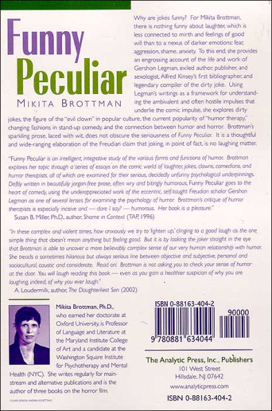 Funny Peculiar: Gershon Legman and the Psychopathology of Humor