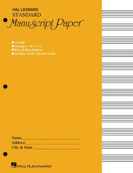 Music Manuscript Paper, Sheet Music & Songbooks, Books