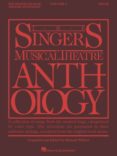 The Singer's Musical Theatre Anthology - Volume 1: Tenor Book Only