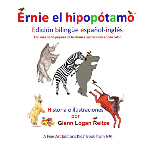 Ernie el Hipopï¿½tamo: Ediciï¿½n bilingï¿½e espaï¿½ol-inglï¿½s