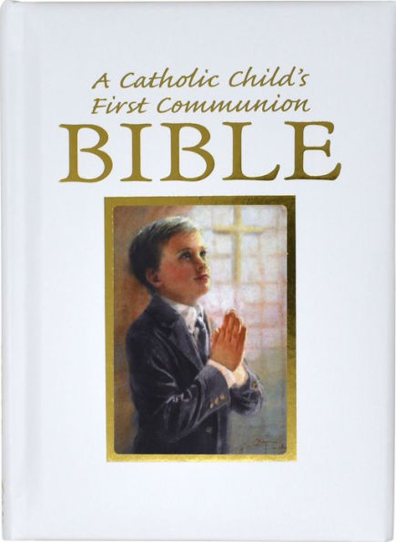 A Catholic Child's First Communion Bible