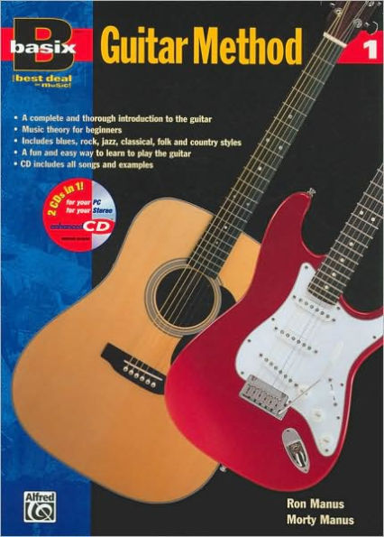 Basix Guitar Method, Bk 1: Book & Enhanced CD