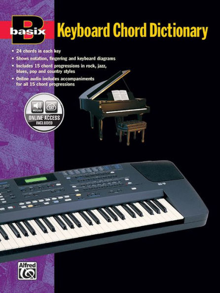 Basix Keyboard Chord Dictionary: Book & Online Audio