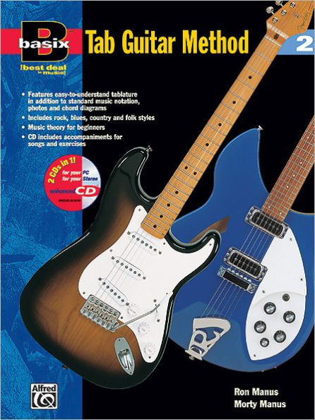 Basix TAB Guitar Method, Bk 2: Book & Enhanced CD