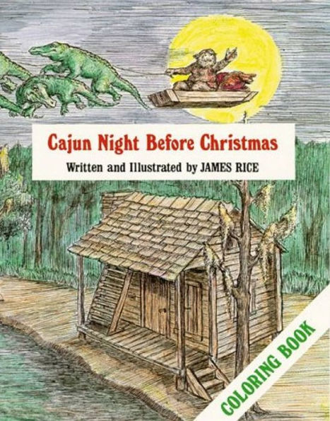 Cajun Night Before Christmas® Coloring B