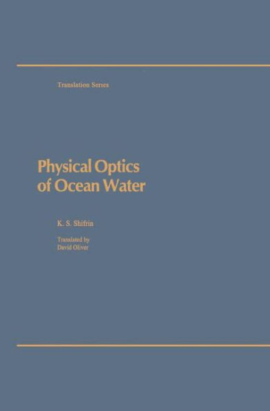 Physical Optics of Ocean Water