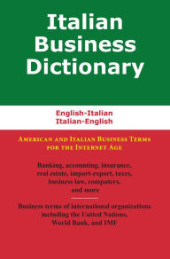 Title: Italian Business Dictionary: English-Italian, Italian-English, Author: Morry Sofer