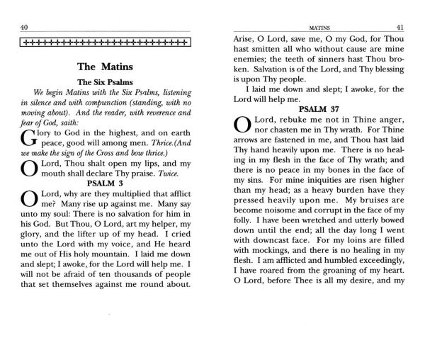 The All-Night Vigil: for Choir and Laity