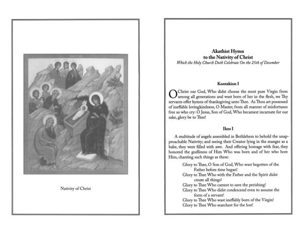 Book of Akathists Volume II: To Our Saviour, the Holy Spirit, the Mother of God, and Various Saints