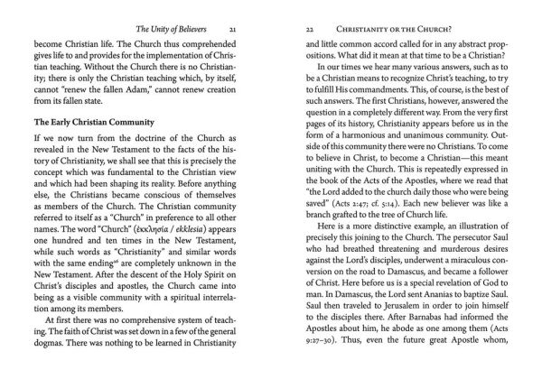 Christianity or the Church?