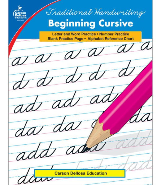 Traditional Handwriting: Beginning Cursive, Grades 2 - 5