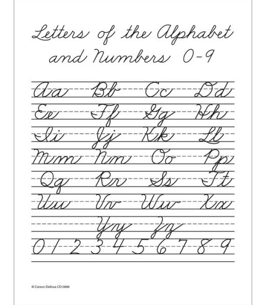 Traditional Handwriting: Beginning Cursive, Grades 2 - 5