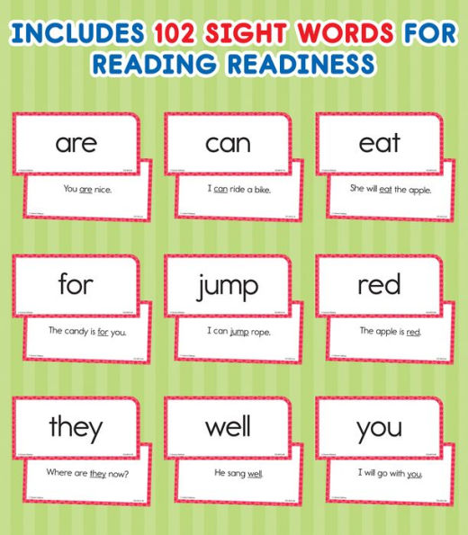 Basic Sight Words Flash Cards, Ages 6 - 9