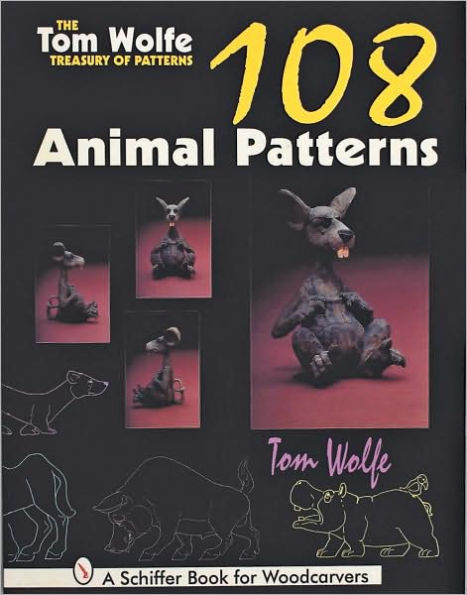 The Tom Wolfe Treasury of Patterns: 108 Animal Patterns