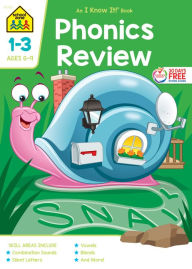 Title: School Zone Phonics Review Grades 2-3 Workbook, Author: School Zone