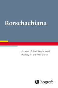 Title: Rorschachiana Issues 1 & 2 2018 : Journal of the International Society for the Rorschach, Author: Sadegh Nashat