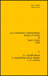On Evolutionary Anthropology: Essays Honor of Harry Hoijer [1983]
