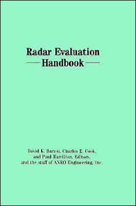 Title: The Radar Evaluation Handbook / Edition 1, Author: David et all Barton