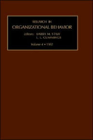 Title: Research In Organizational Behavior, Author: Barry M. Staw