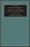 Advances in Computing Research: The Theory of Databases