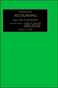 Title: Advances In Accounting, Author: Bill N. Schwartz