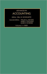Title: Advances in Accounting No. 7: Institutional Perspectives, Author: Bill N. Schwartz