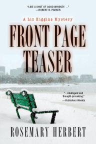 Title: Front Page Teaser: A Liz Higgins Mystery, Author: Rosemary Herbert