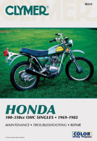 Title: Honda OHC Sngls 100-350cc 69-82, Author: Penton Staff