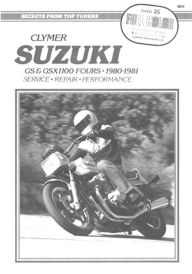 Title: Suzuki GS1100 Fours 80-81, Author: Penton Staff